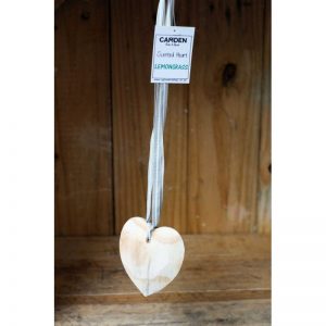 Scented heart hanging