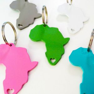 Africa keyring